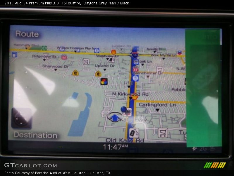 Daytona Grey Pearl / Black 2015 Audi S4 Premium Plus 3.0 TFSI quattro