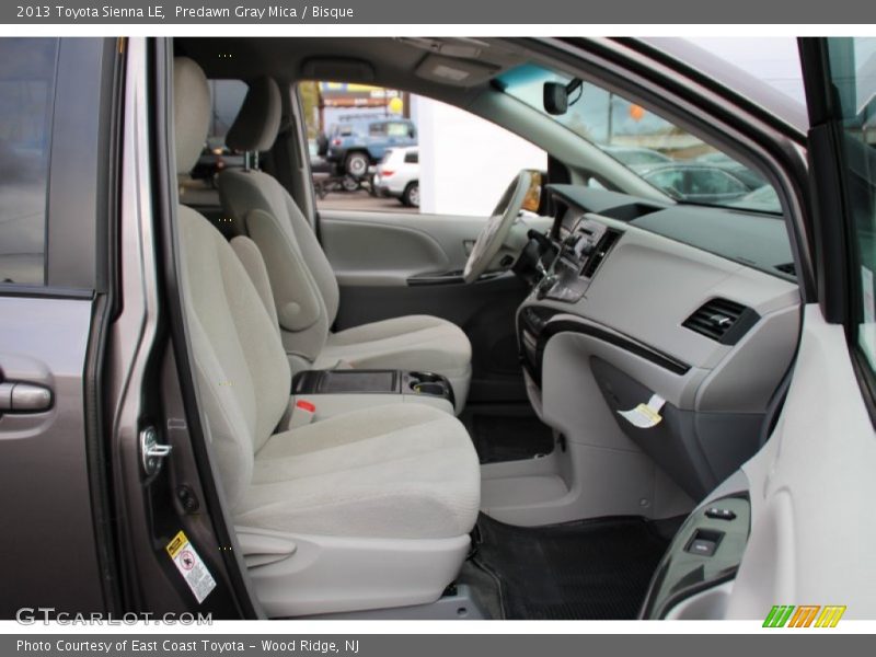 Predawn Gray Mica / Bisque 2013 Toyota Sienna LE