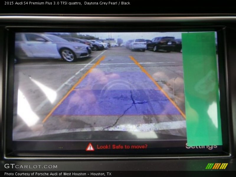 Daytona Grey Pearl / Black 2015 Audi S4 Premium Plus 3.0 TFSI quattro