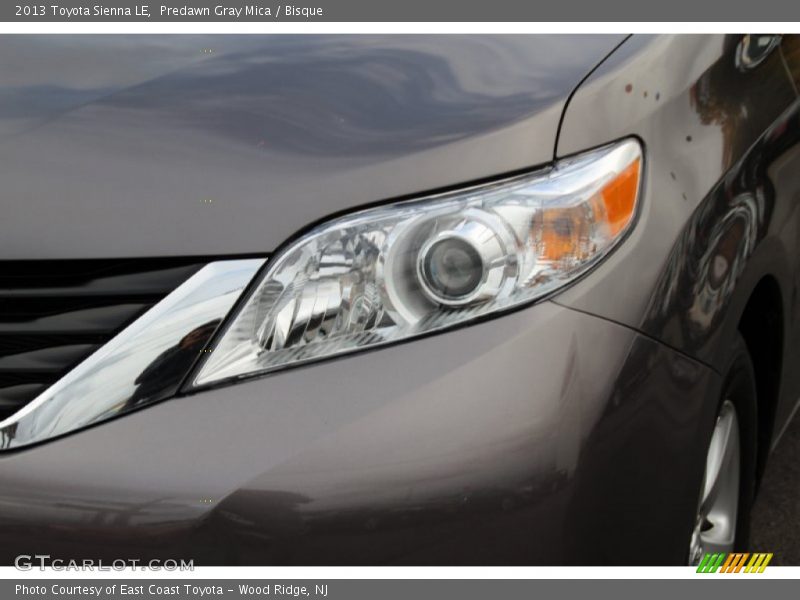 Predawn Gray Mica / Bisque 2013 Toyota Sienna LE