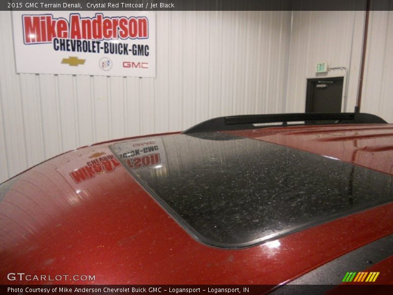 Crystal Red Tintcoat / Jet Black 2015 GMC Terrain Denali