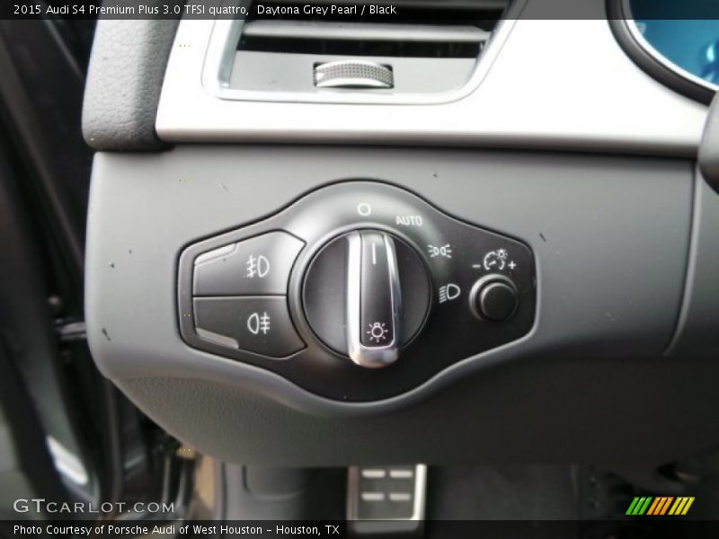 Daytona Grey Pearl / Black 2015 Audi S4 Premium Plus 3.0 TFSI quattro