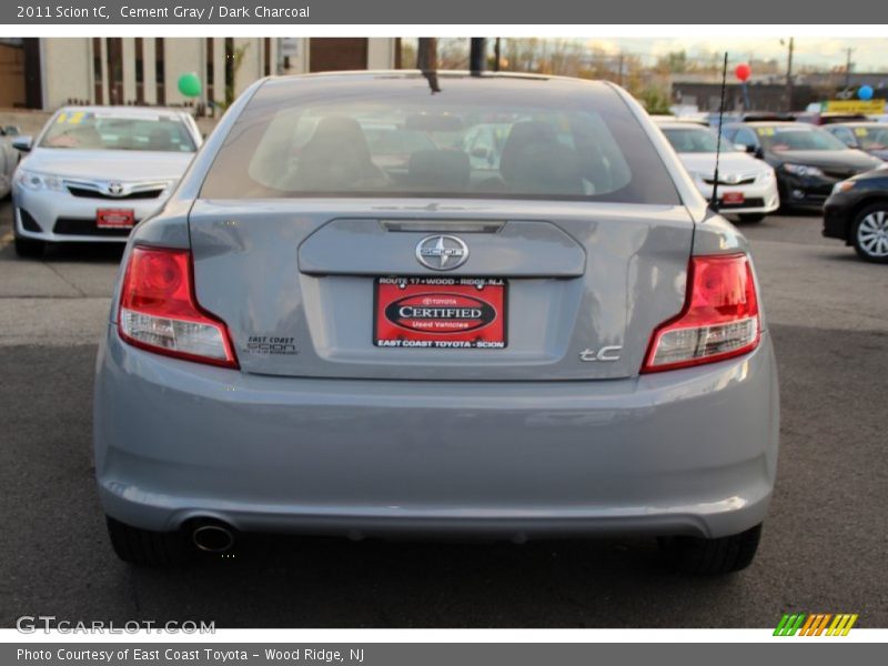 Cement Gray / Dark Charcoal 2011 Scion tC