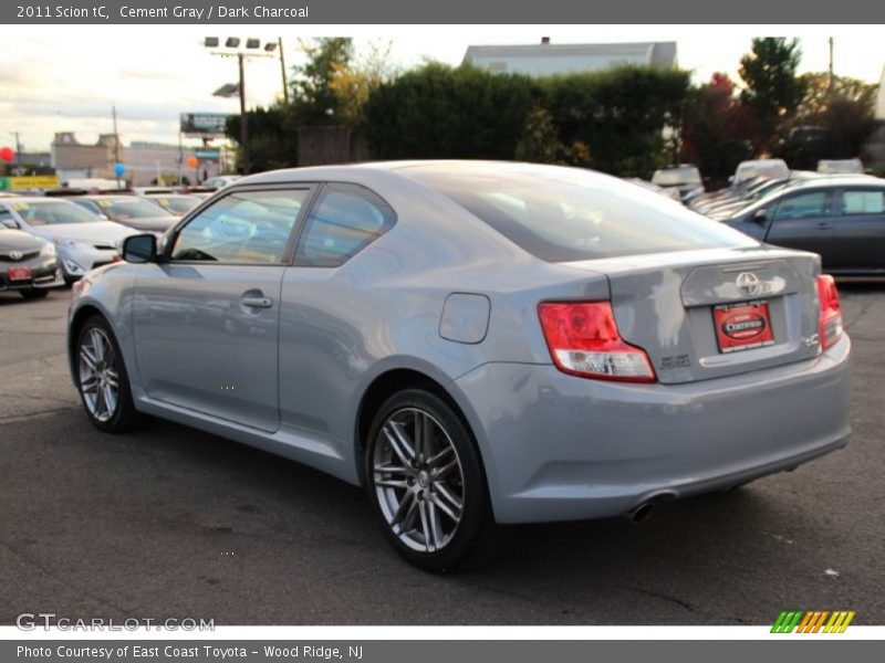 Cement Gray / Dark Charcoal 2011 Scion tC