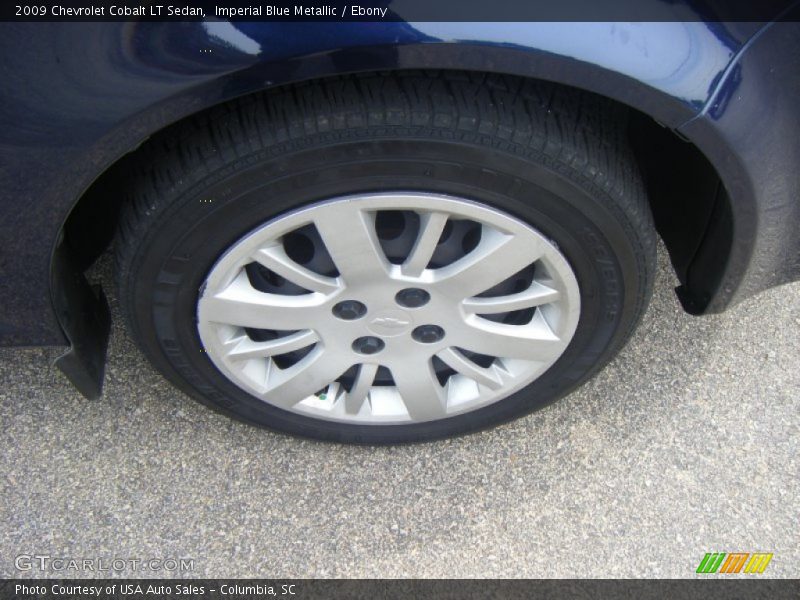 Imperial Blue Metallic / Ebony 2009 Chevrolet Cobalt LT Sedan