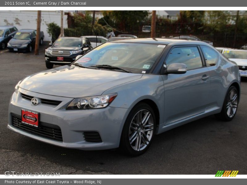 Cement Gray / Dark Charcoal 2011 Scion tC