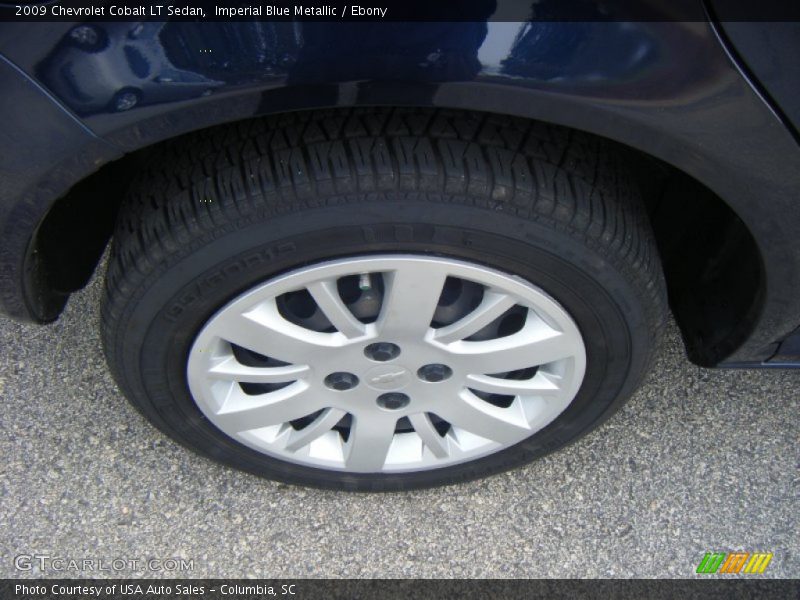 Imperial Blue Metallic / Ebony 2009 Chevrolet Cobalt LT Sedan