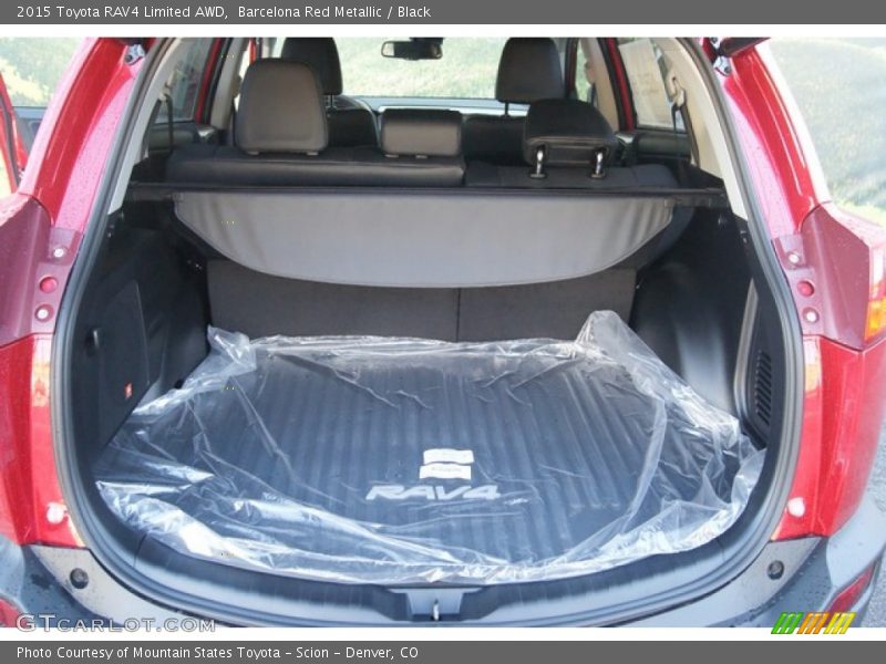 Barcelona Red Metallic / Black 2015 Toyota RAV4 Limited AWD