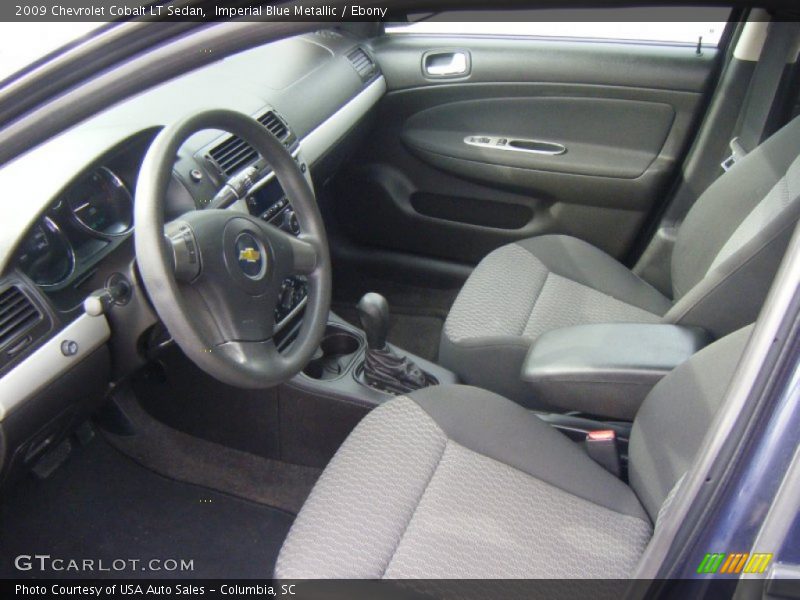 Imperial Blue Metallic / Ebony 2009 Chevrolet Cobalt LT Sedan