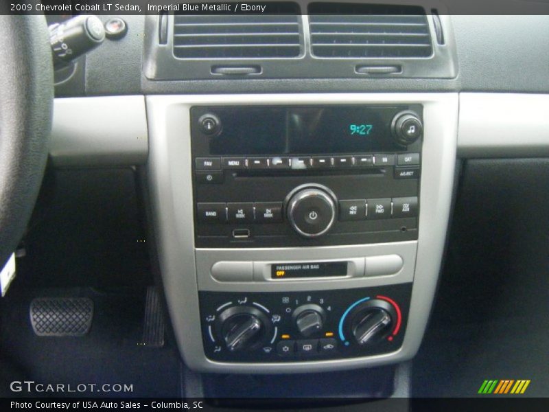 Imperial Blue Metallic / Ebony 2009 Chevrolet Cobalt LT Sedan