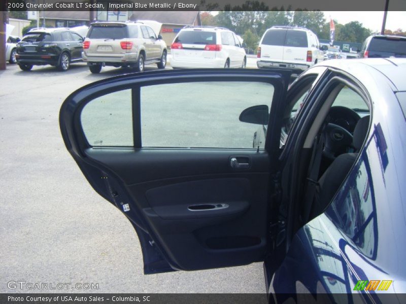 Imperial Blue Metallic / Ebony 2009 Chevrolet Cobalt LT Sedan