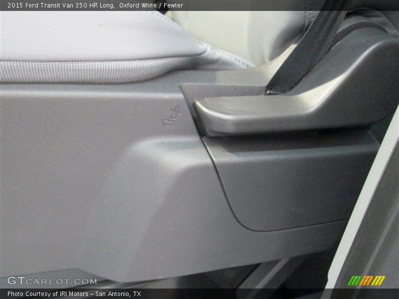 Oxford White / Pewter 2015 Ford Transit Van 350 HR Long
