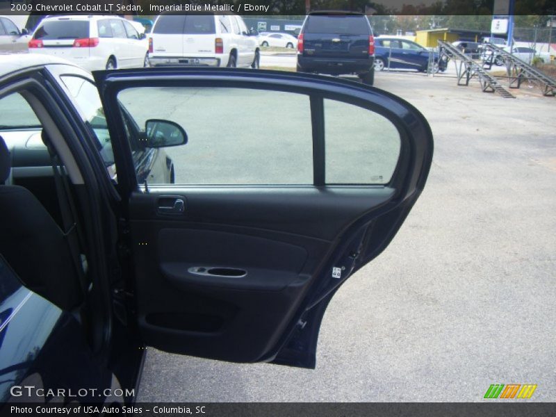 Imperial Blue Metallic / Ebony 2009 Chevrolet Cobalt LT Sedan