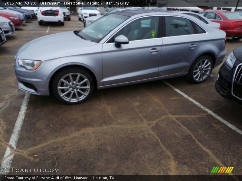  2015 A3 2.0 TDI Premium Florett Silver Metallic