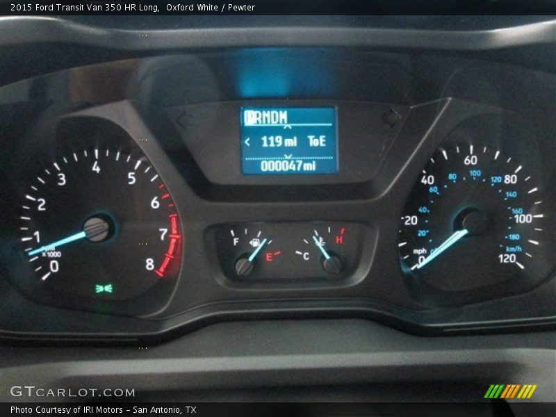  2015 Transit Van 350 HR Long Van 350 HR Long Gauges
