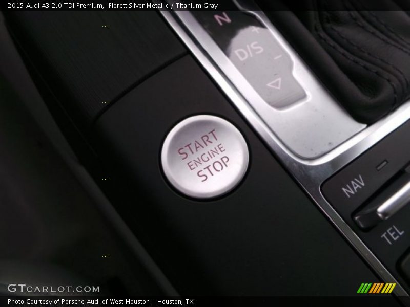Florett Silver Metallic / Titanium Gray 2015 Audi A3 2.0 TDI Premium