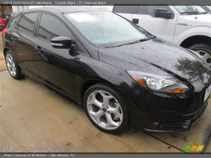 Tuxedo Black / ST Charcoal Black 2014 Ford Focus ST Hatchback