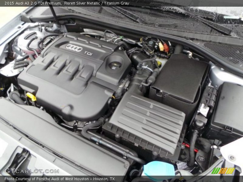  2015 A3 2.0 TDI Premium Engine - 2.0 Liter TDI DOHC 16-Valve Turbo-Diesel 4 Cylinder