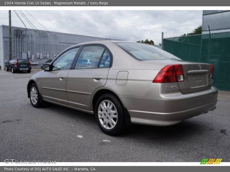 Magnesium Metallic / Ivory Beige 2004 Honda Civic LX Sedan