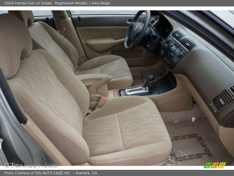 Magnesium Metallic / Ivory Beige 2004 Honda Civic LX Sedan