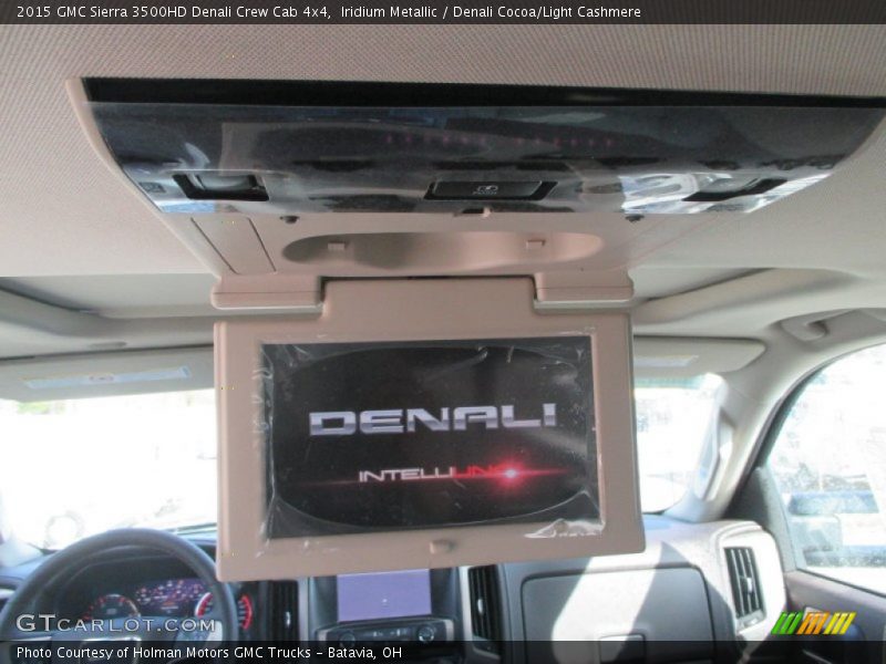 Iridium Metallic / Denali Cocoa/Light Cashmere 2015 GMC Sierra 3500HD Denali Crew Cab 4x4