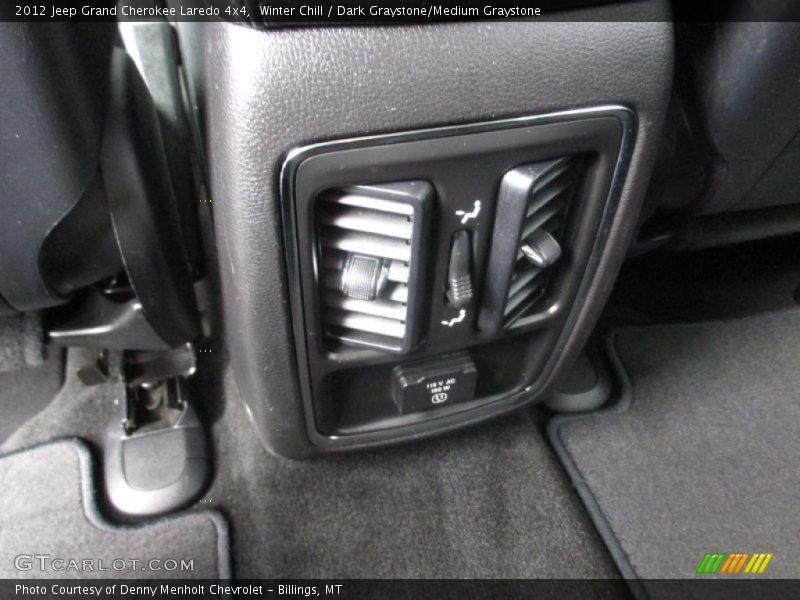 Winter Chill / Dark Graystone/Medium Graystone 2012 Jeep Grand Cherokee Laredo 4x4