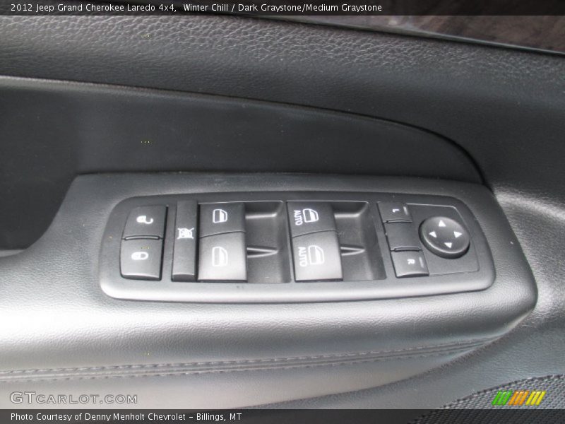 Winter Chill / Dark Graystone/Medium Graystone 2012 Jeep Grand Cherokee Laredo 4x4