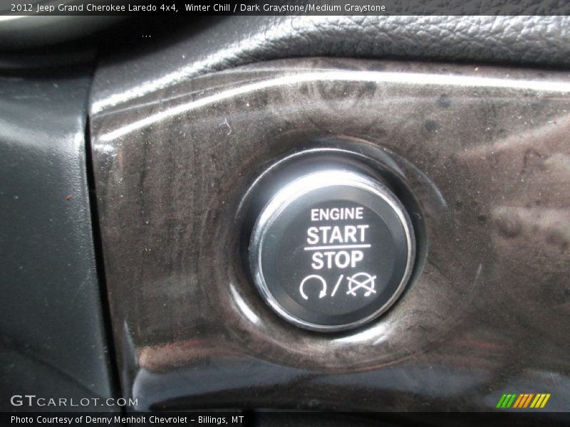 Winter Chill / Dark Graystone/Medium Graystone 2012 Jeep Grand Cherokee Laredo 4x4