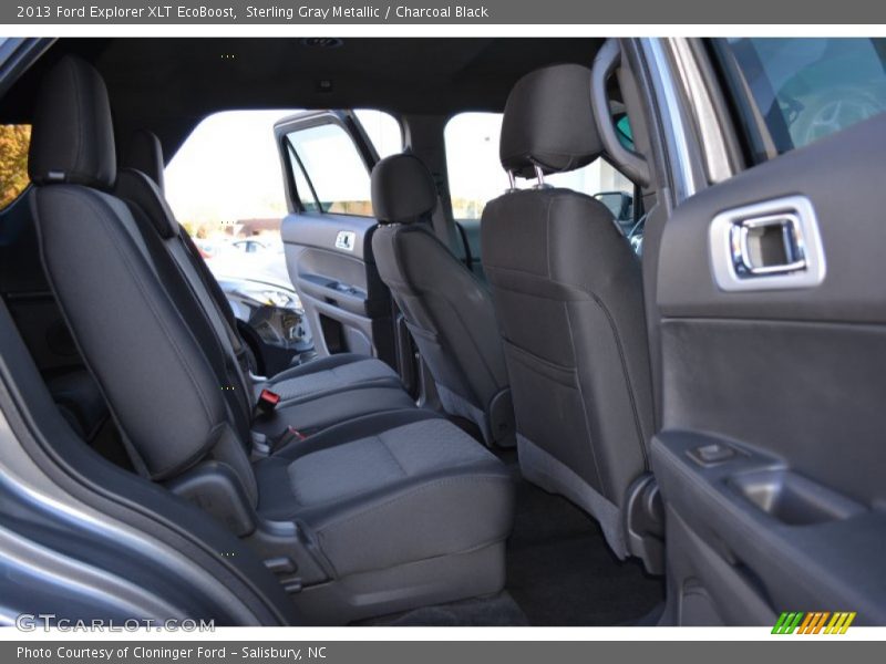 Sterling Gray Metallic / Charcoal Black 2013 Ford Explorer XLT EcoBoost