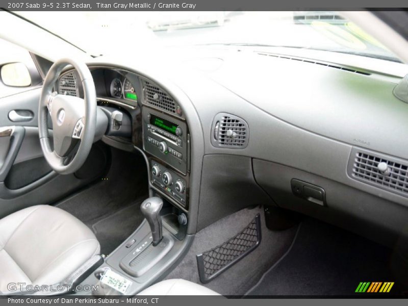 Titan Gray Metallic / Granite Gray 2007 Saab 9-5 2.3T Sedan