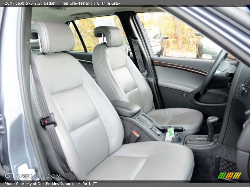 Titan Gray Metallic / Granite Gray 2007 Saab 9-5 2.3T Sedan