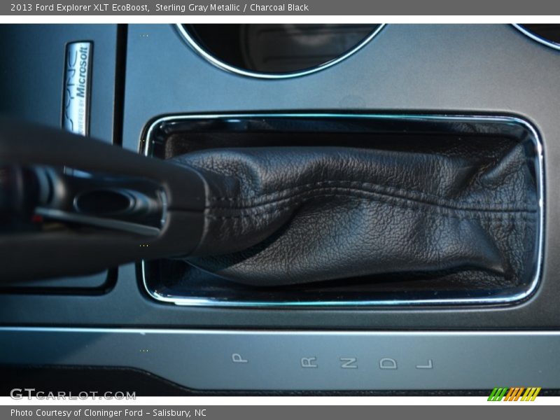 Sterling Gray Metallic / Charcoal Black 2013 Ford Explorer XLT EcoBoost