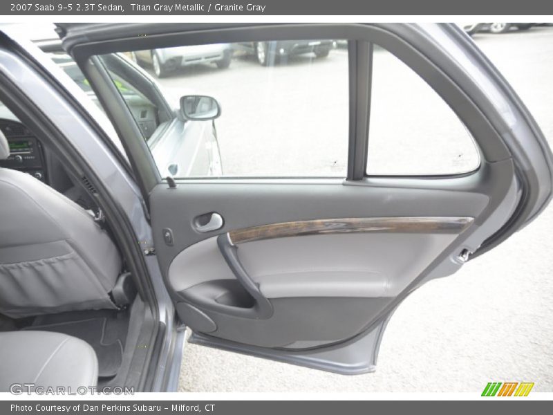 Titan Gray Metallic / Granite Gray 2007 Saab 9-5 2.3T Sedan