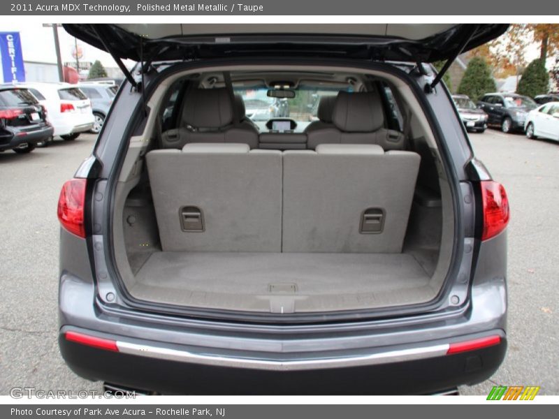 Polished Metal Metallic / Taupe 2011 Acura MDX Technology
