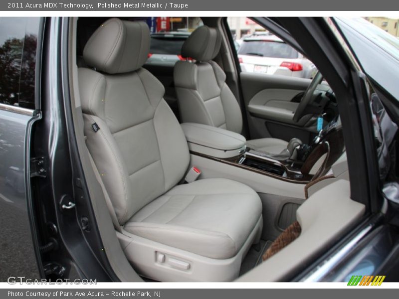 Polished Metal Metallic / Taupe 2011 Acura MDX Technology