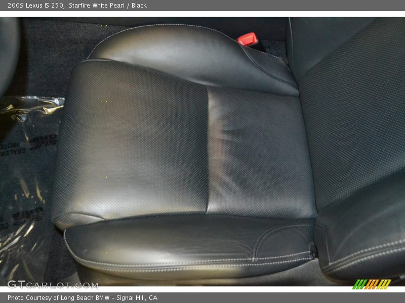 Starfire White Pearl / Black 2009 Lexus IS 250