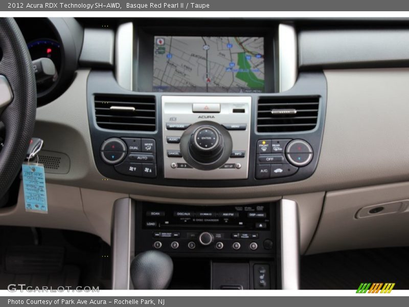 Basque Red Pearl II / Taupe 2012 Acura RDX Technology SH-AWD