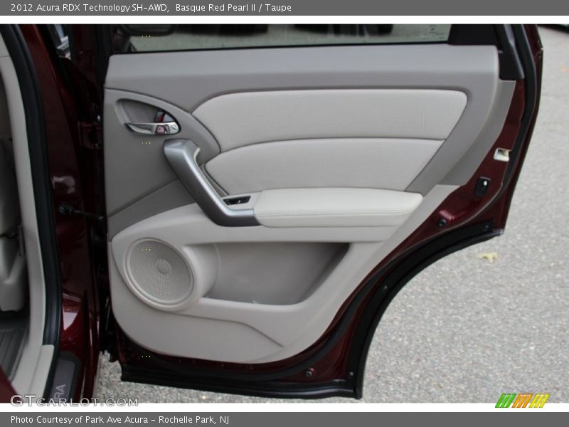 Basque Red Pearl II / Taupe 2012 Acura RDX Technology SH-AWD