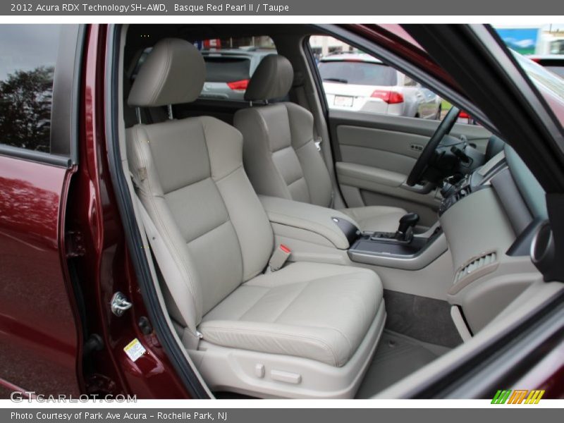 Basque Red Pearl II / Taupe 2012 Acura RDX Technology SH-AWD
