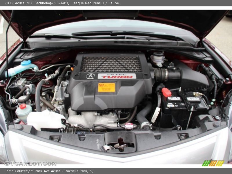 Basque Red Pearl II / Taupe 2012 Acura RDX Technology SH-AWD