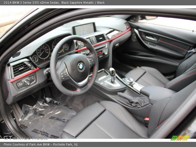 Black Sapphire Metallic / Black 2014 BMW 3 Series 335i xDrive Sedan