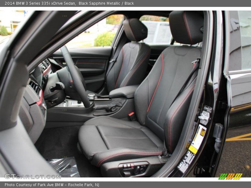 Black Sapphire Metallic / Black 2014 BMW 3 Series 335i xDrive Sedan