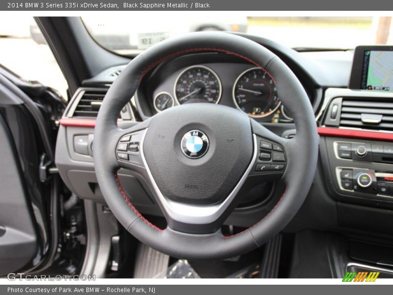 Black Sapphire Metallic / Black 2014 BMW 3 Series 335i xDrive Sedan