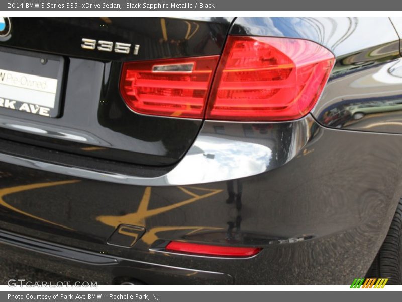 Black Sapphire Metallic / Black 2014 BMW 3 Series 335i xDrive Sedan