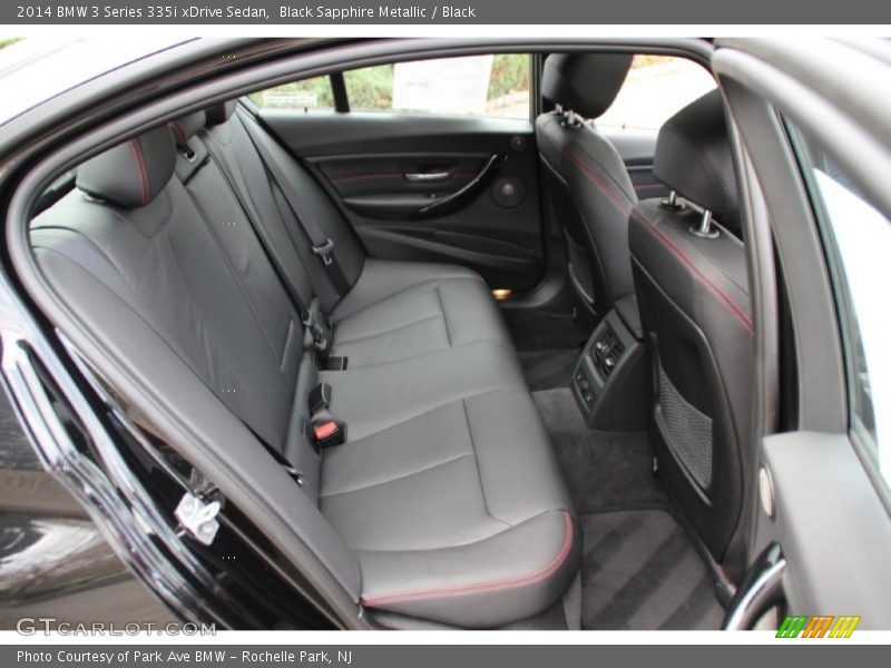 Black Sapphire Metallic / Black 2014 BMW 3 Series 335i xDrive Sedan