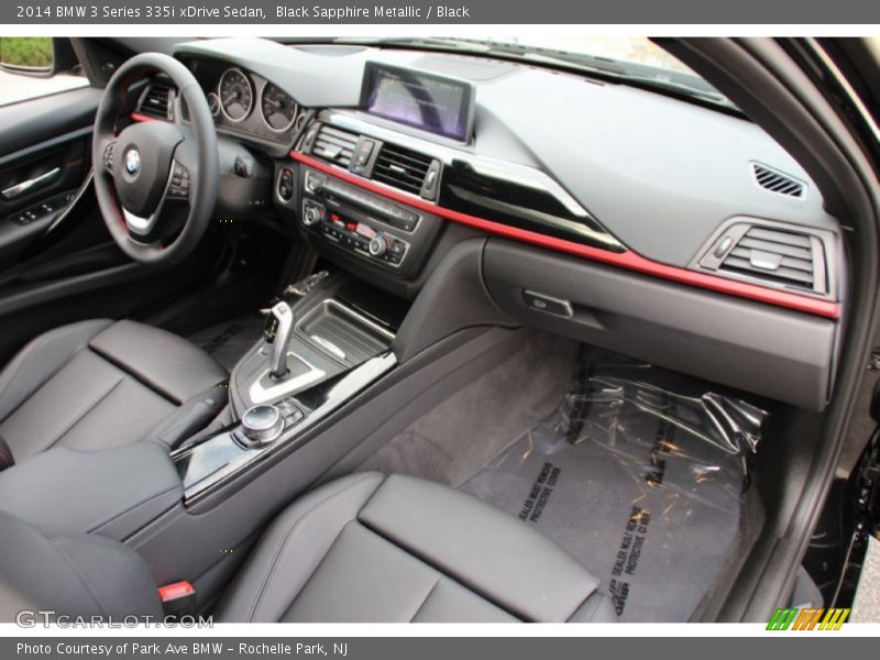 Black Sapphire Metallic / Black 2014 BMW 3 Series 335i xDrive Sedan