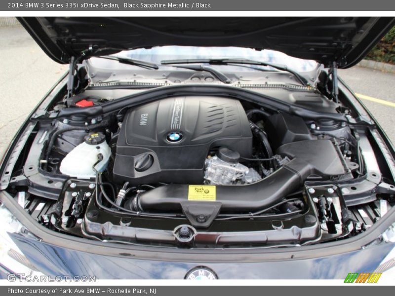 Black Sapphire Metallic / Black 2014 BMW 3 Series 335i xDrive Sedan