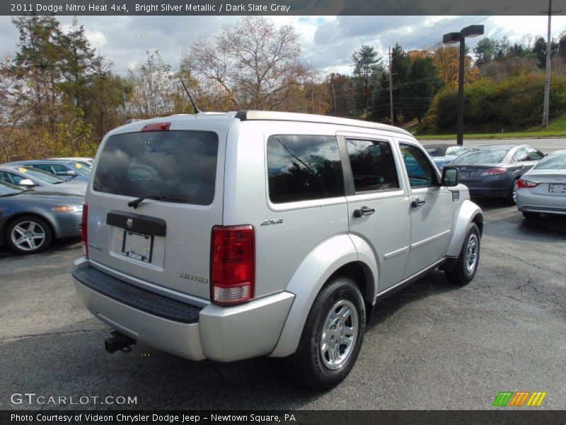 Bright Silver Metallic / Dark Slate Gray 2011 Dodge Nitro Heat 4x4