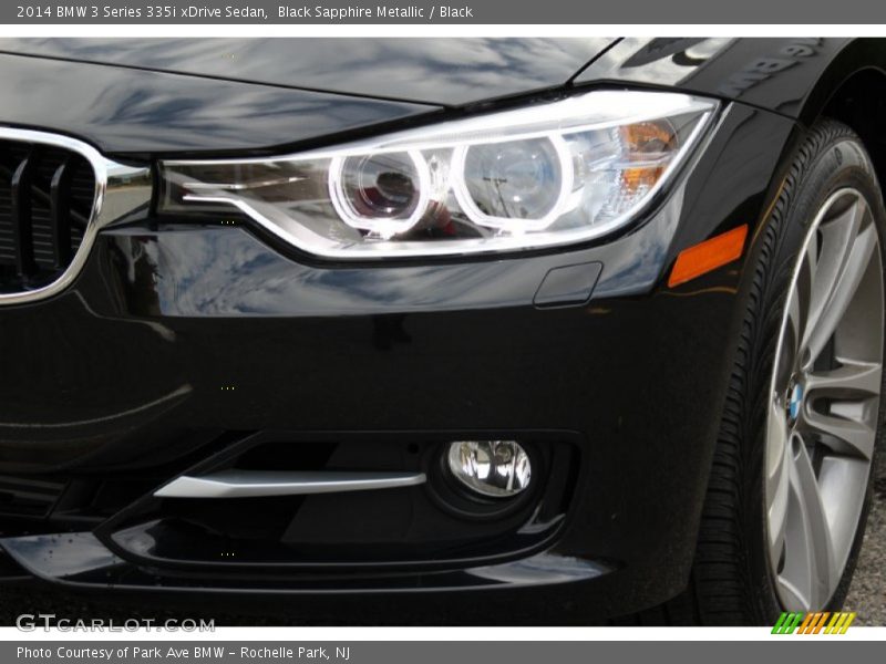 Black Sapphire Metallic / Black 2014 BMW 3 Series 335i xDrive Sedan