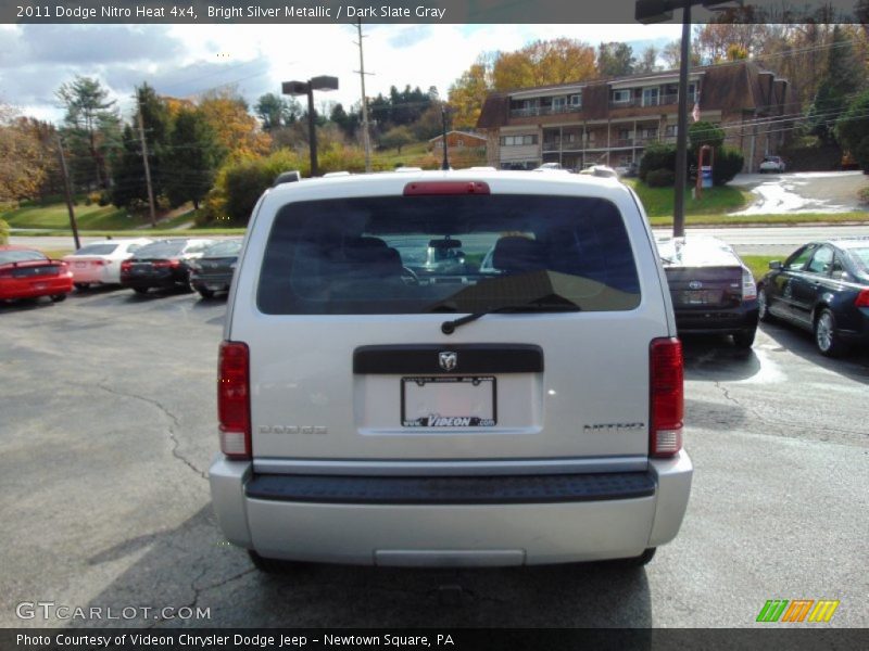 Bright Silver Metallic / Dark Slate Gray 2011 Dodge Nitro Heat 4x4